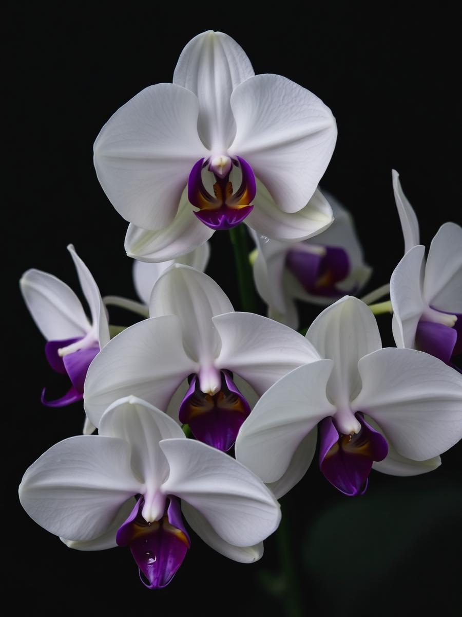 Orchid still life